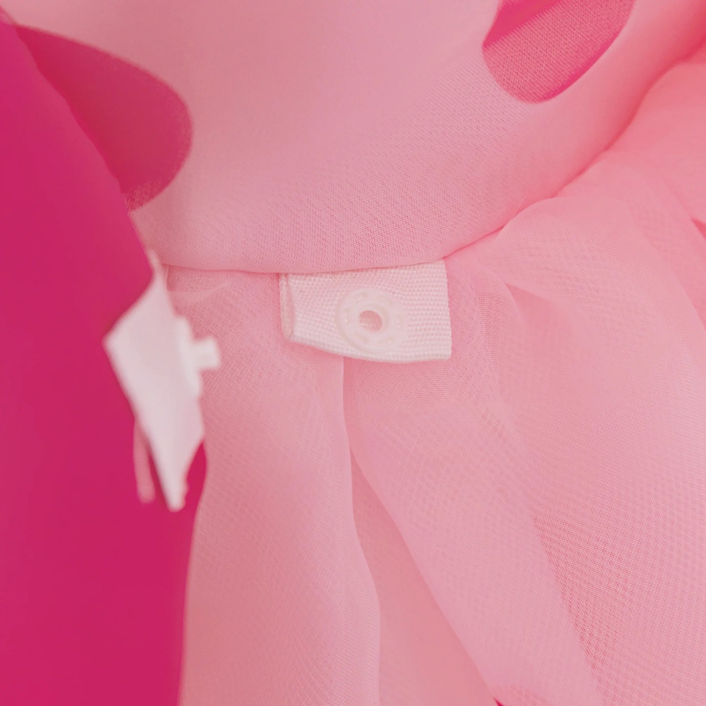 Robe enfant avec coeur rose magique