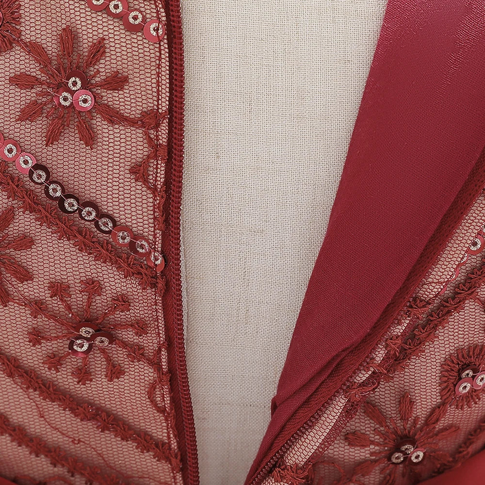 Robe bébé fille de Noël détails