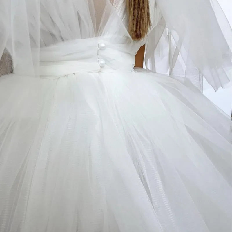 Robe anniversaire enfant fille ballerine