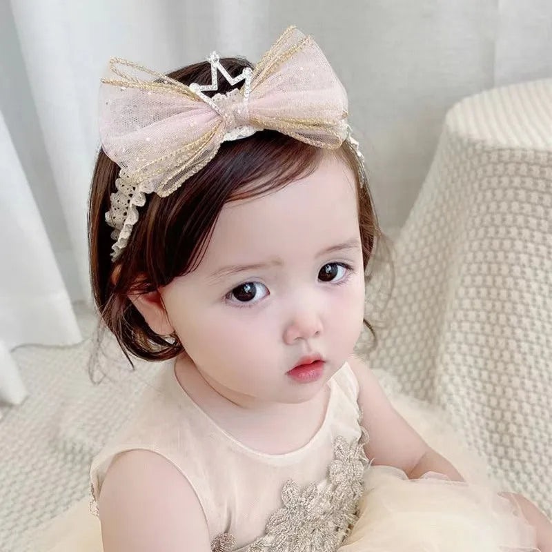 Bandeau noeud papillon couronne