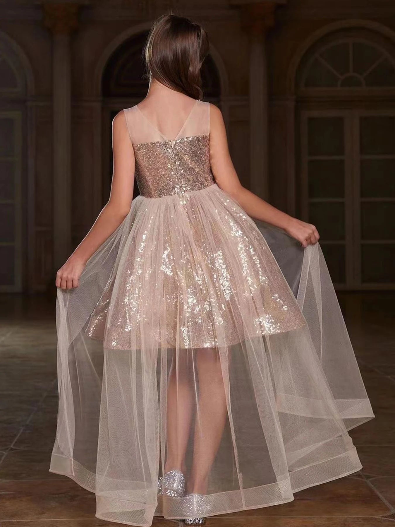 Robe de noël enfant fille Gala