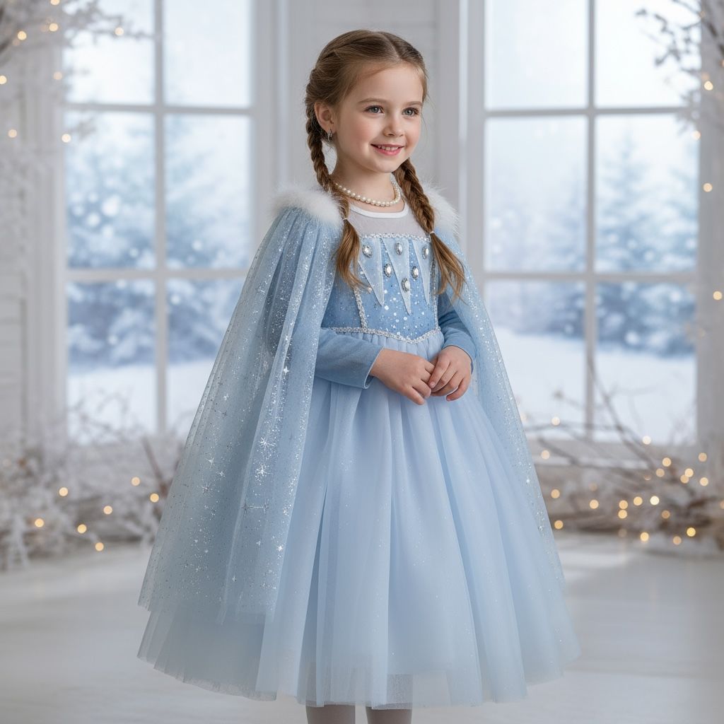 Lito Angels Robe De Princesse Blanche-Neige Pour Bébé Fille : Costume Déguisement Doux Et Confortable, Du 18 Mois Au 6 Ans !