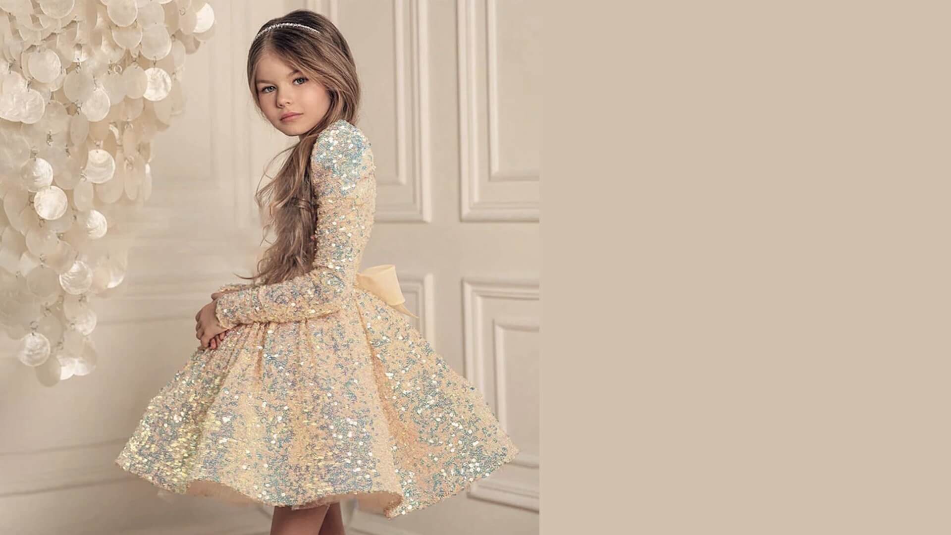 robe princesse fille noel