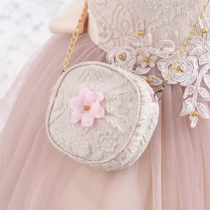 Sac fille cérémonie rose