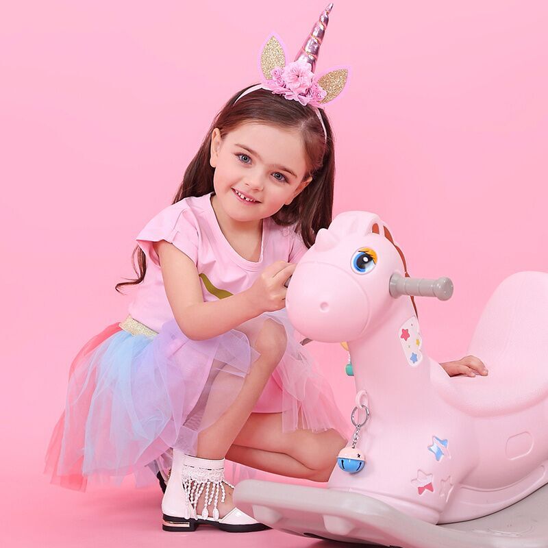 Robe licorne - Rose
