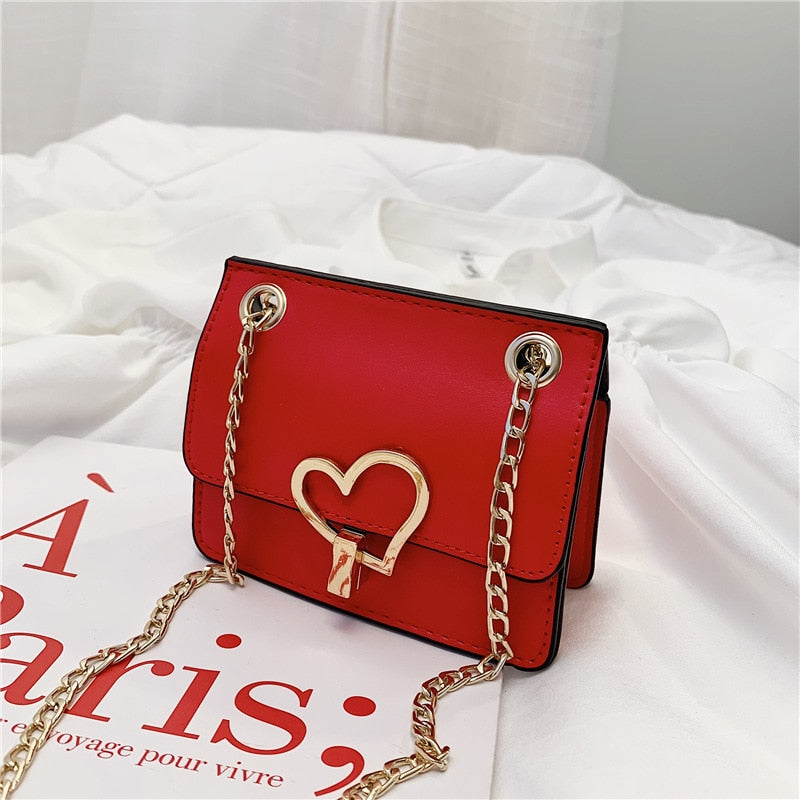 Sac pour petite fille boucle en coeur
