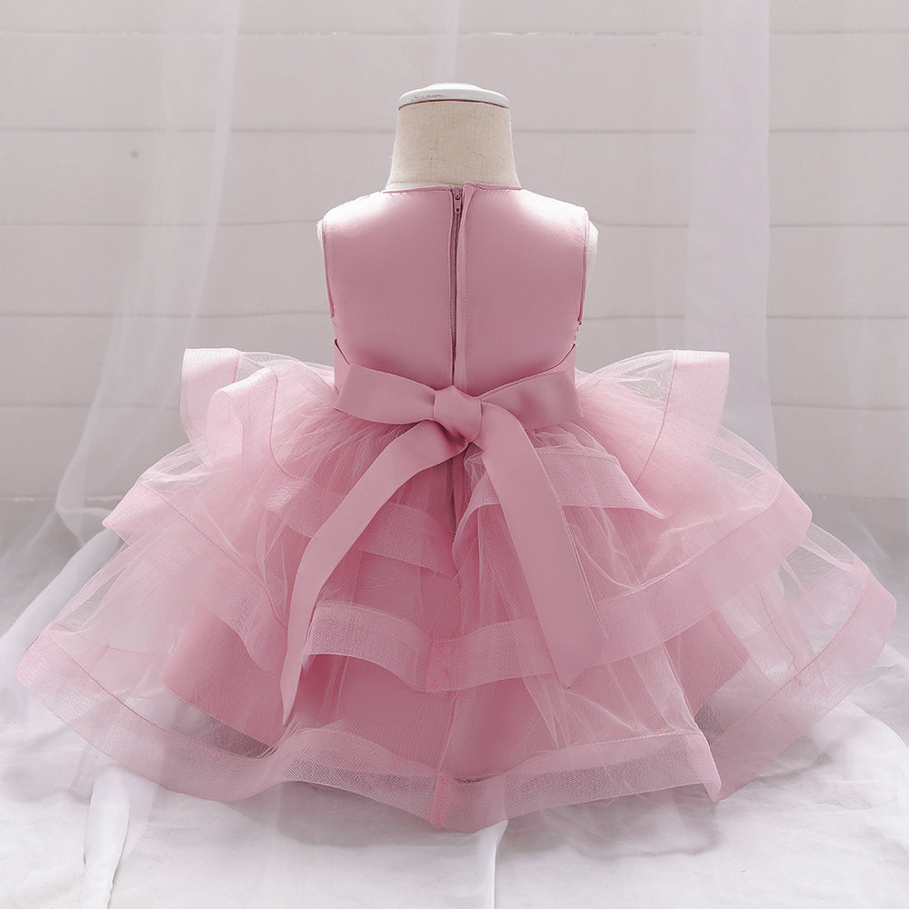 Robe cérémonie bébé fille tulipe