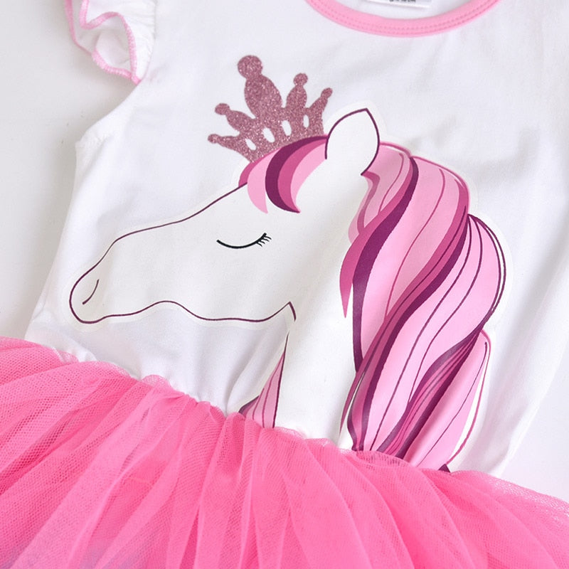 Robe licorne à couronne