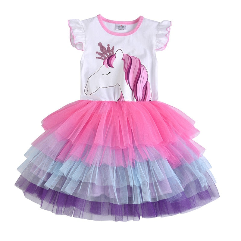 Robe licorne à couronne