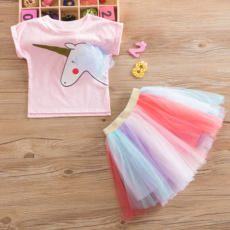Robe licorne - Rose