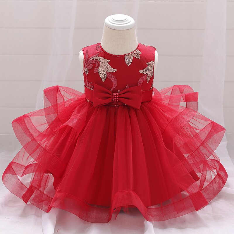 Robe cérémonie bébé fille tulipe