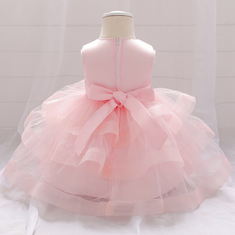 Robe cérémonie bébé fille tulipe
