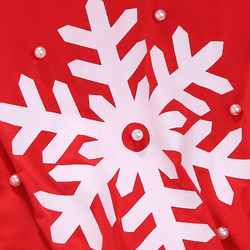flocon de neige robe mère et fille