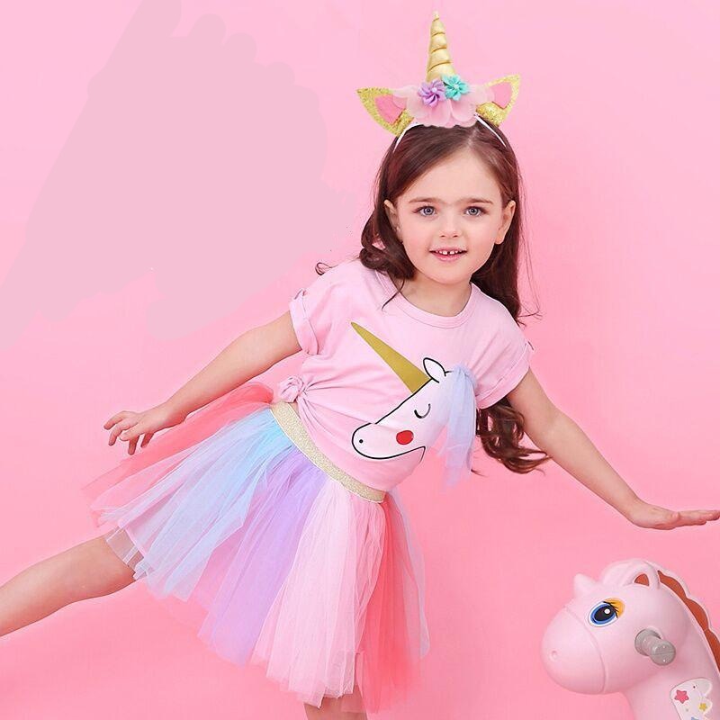 Robe licorne - Rose