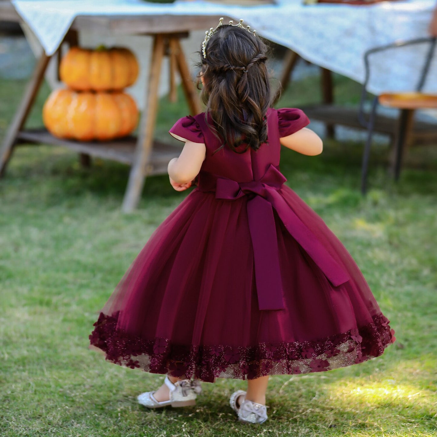 Robe anniversaire bébé fille
