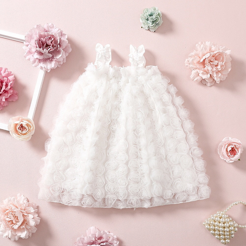 Robe cérémonie d'été fleurie