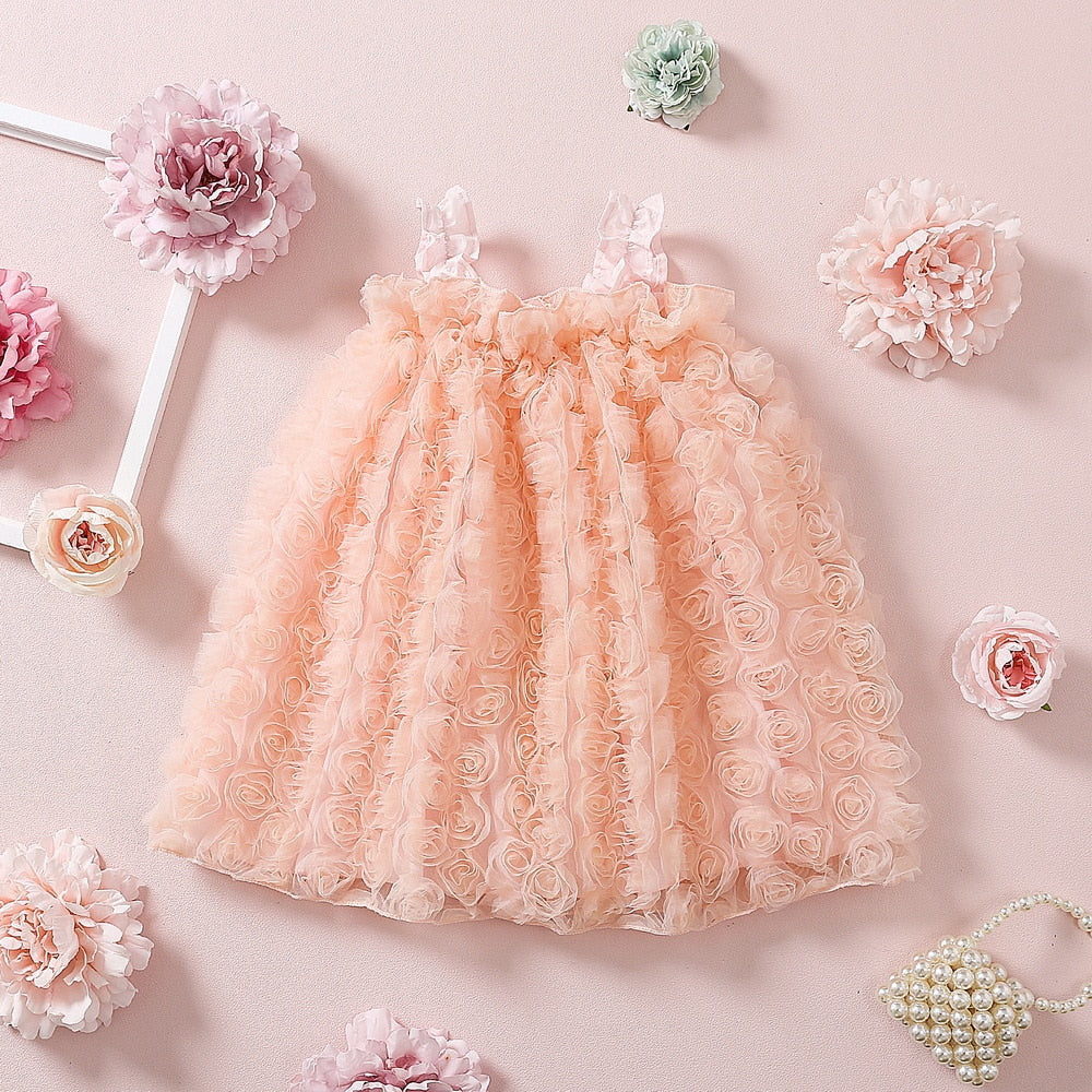 Robe cérémonie d'été fleurie
