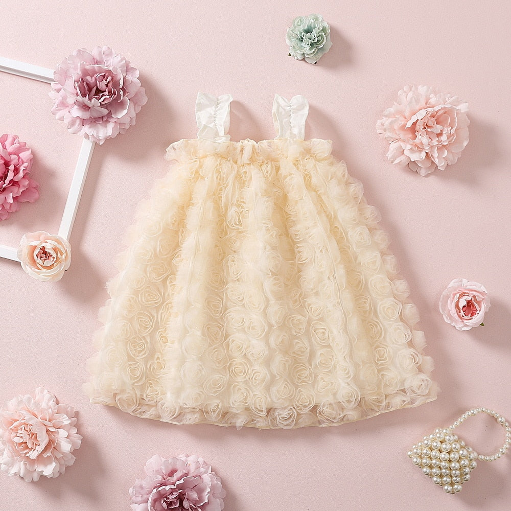 Robe cérémonie d'été fleurie