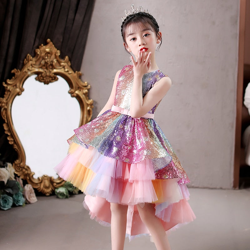Robe princesse motif licorne