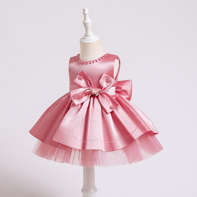 Robe bébé princesse satin