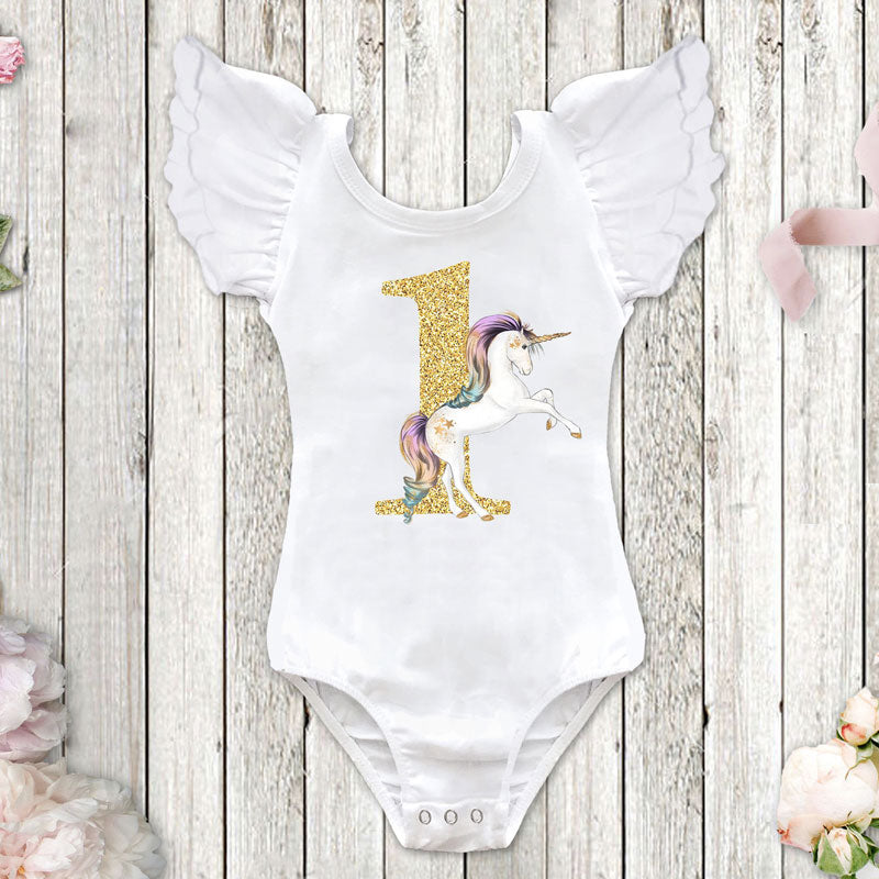 body licorne avec manches volantes
