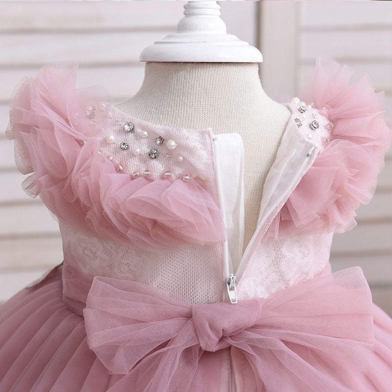 Dos robe rose coffret bébé