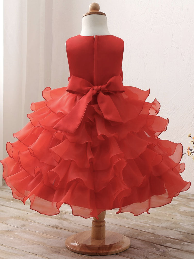 robe de princesse fille rouge - immortal
