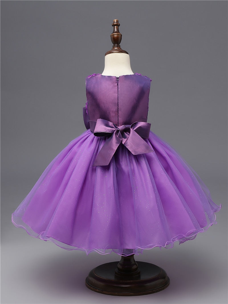 Première robe princesse - Carline violette