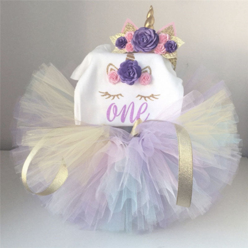 robe anniversaire bébé fille 1 an
