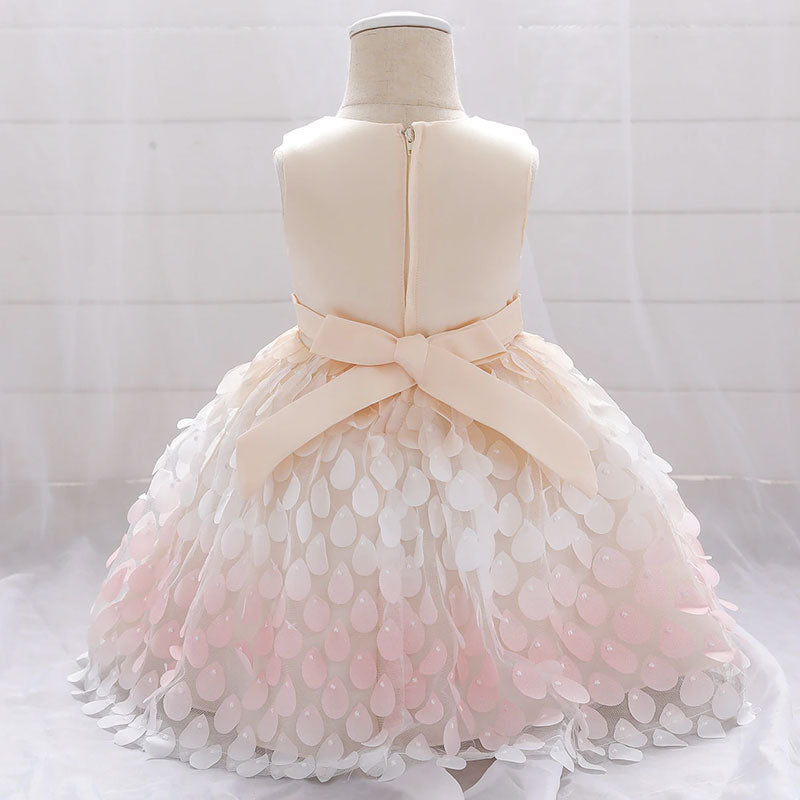 robe de princesse jaune pour bébé de 24 mois