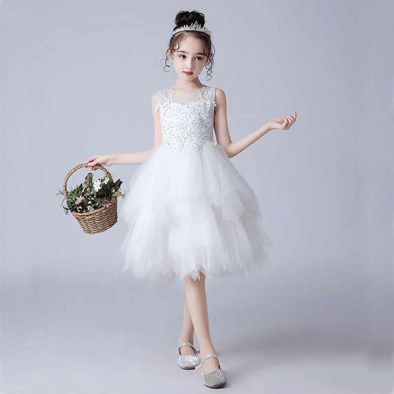robe blanche fille cérémonie 14 ans