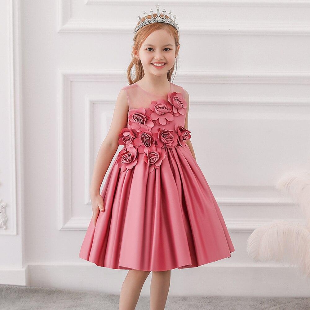 Robe Cérémonie Robe Chic Pour Petite Fille Robe Princesse Fille à
