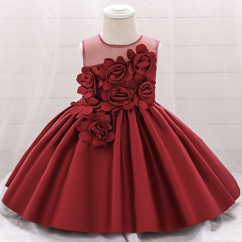 robe à fleurs bébé fille