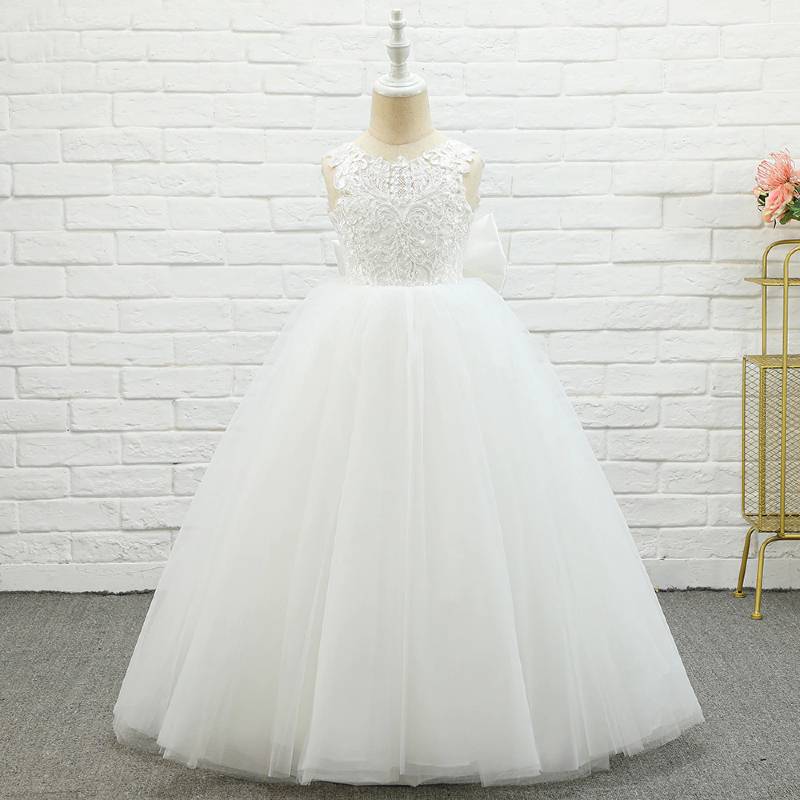 robe cérémonie fille neige