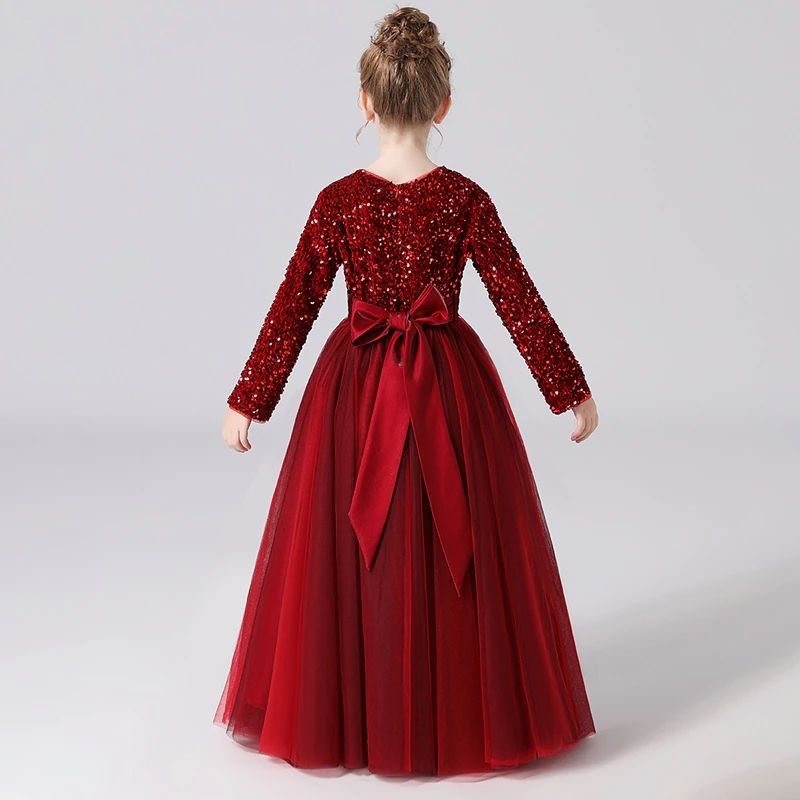 Robe cérémonie fille paillette