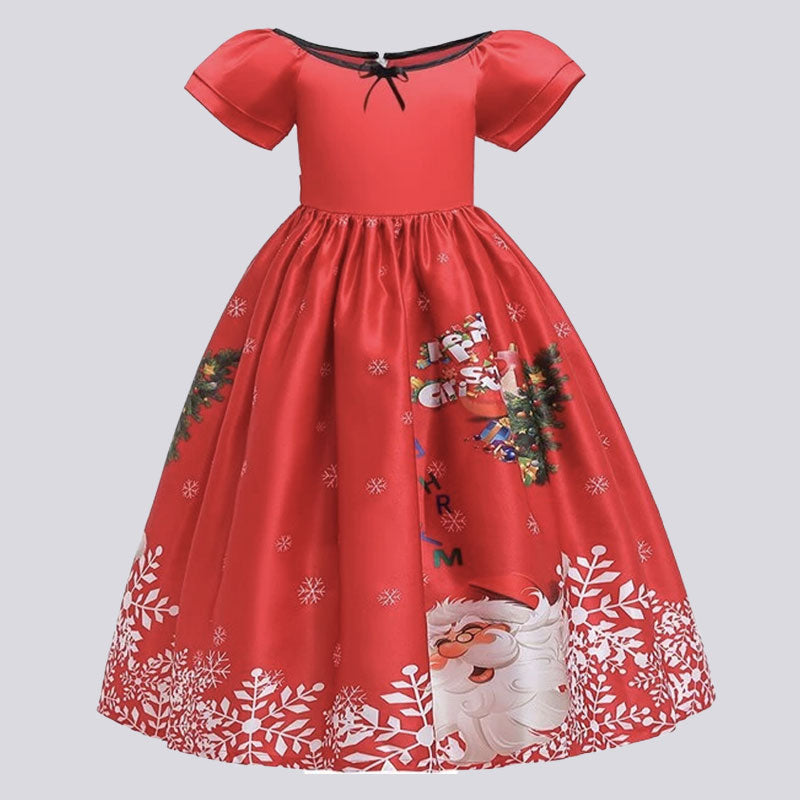 Robe longue de Noël enfant fille - Main Image