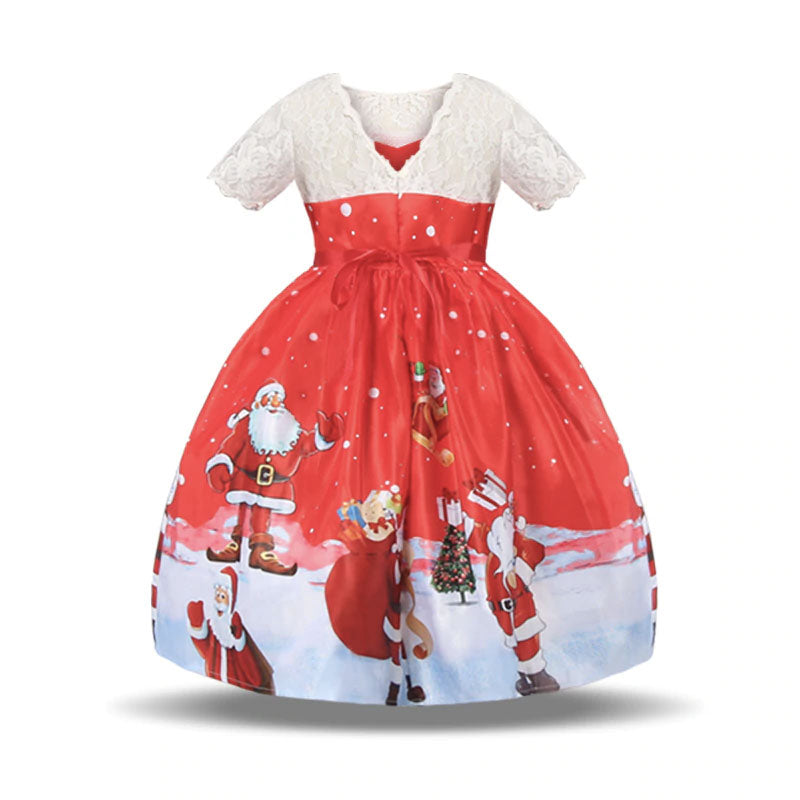 Robe enfant de Noël "Père Noël"