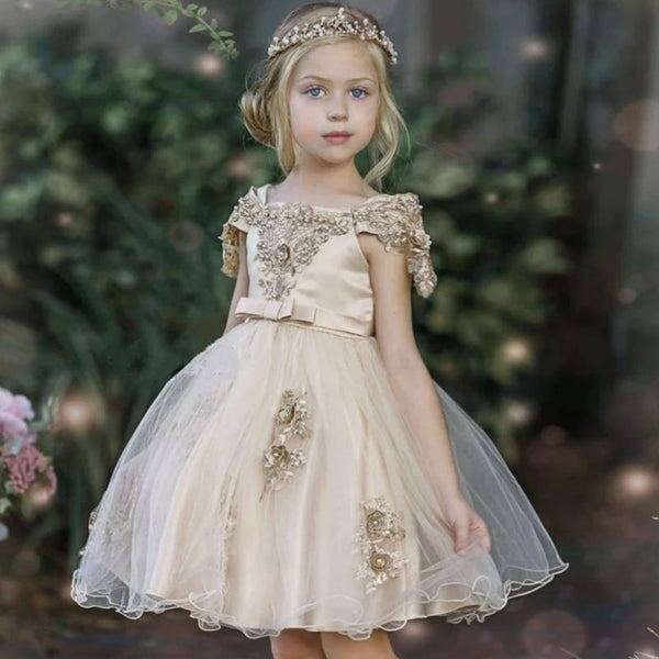 Licorne Robe Princesse Fille de Anniversaire Cérémonie Sans