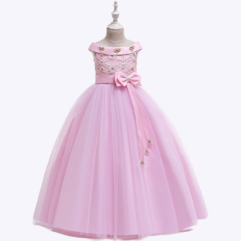 robe princesse rose petite fille