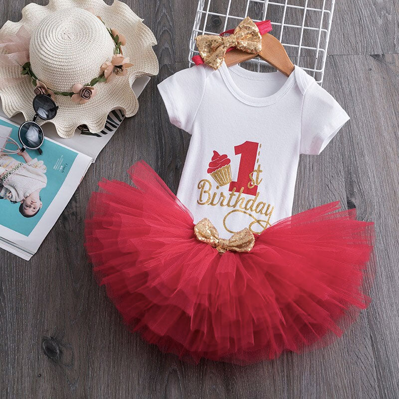 tenue anniversaire fille 1 an