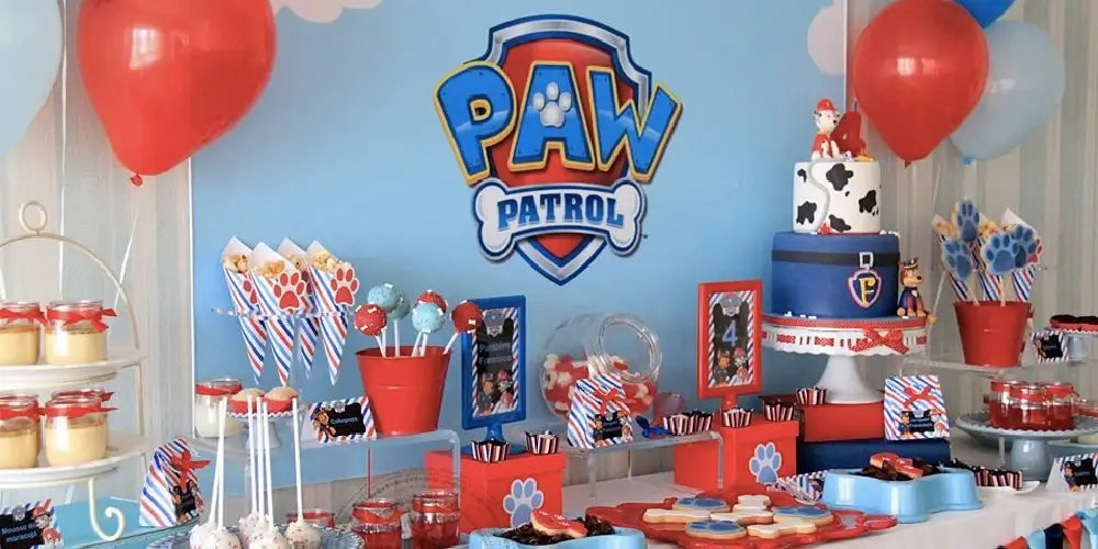 Pat patrouille: idées décoration fête anniversaire thème pat
