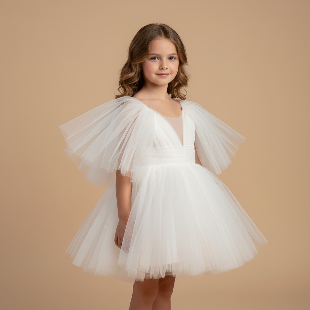 Abito da compleanno da ballerina per bambine