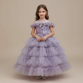 Robe de cérémonie fille - Luxe froufrou