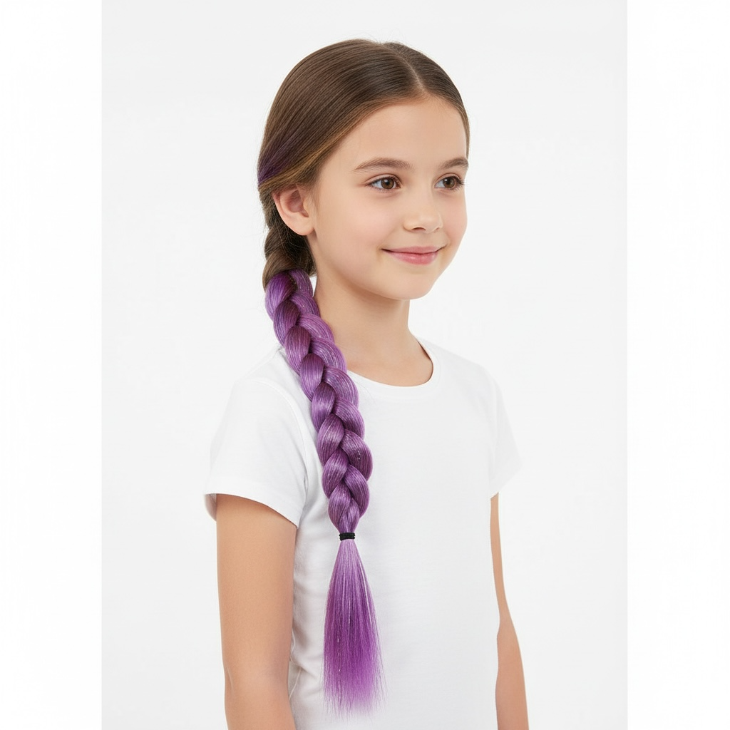 Cheveux brillant enfant