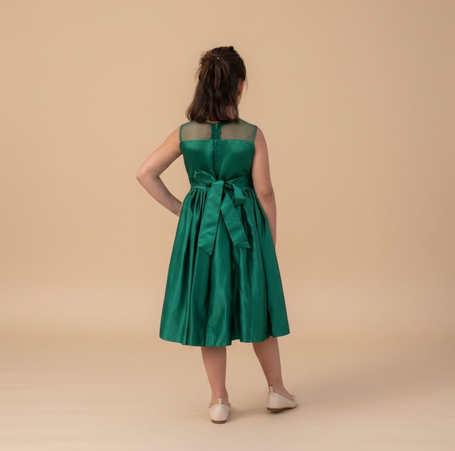 Robe princesse fille à fleurs - fleurette - 48h