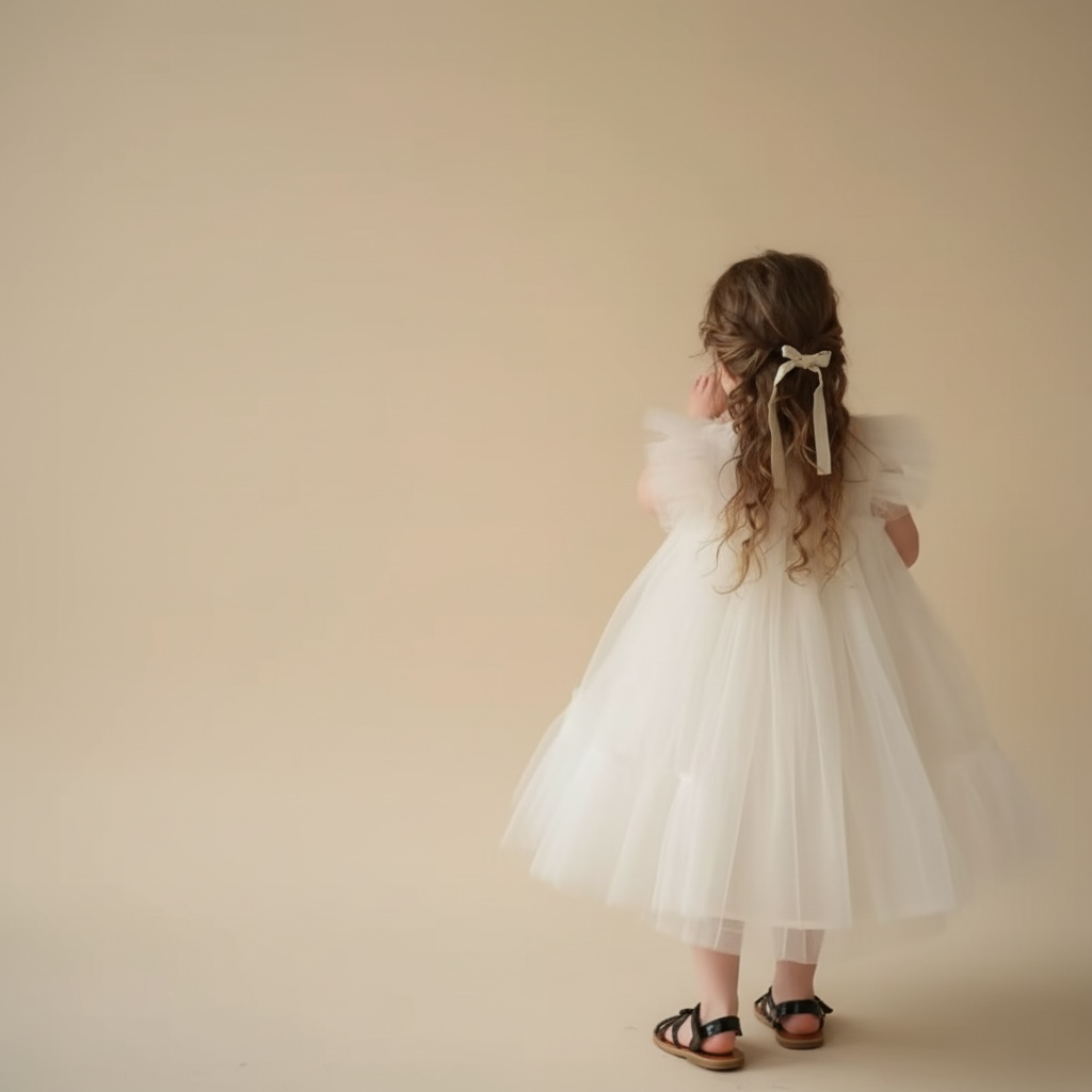 Robe fluide enfant fille