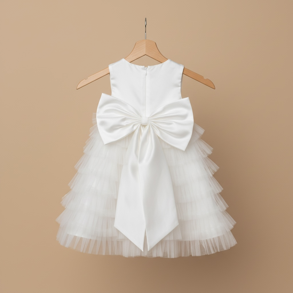Robe blanche enfant Agathe