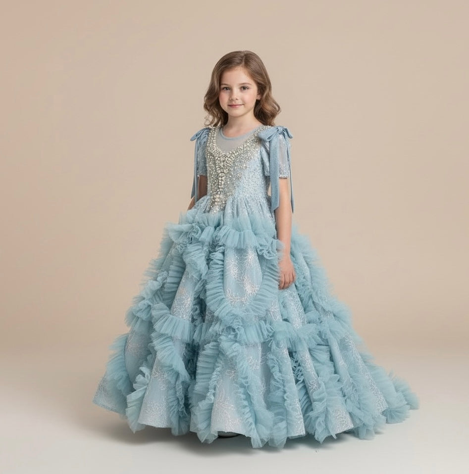 Robe de princesse fille - Luxe Cherry