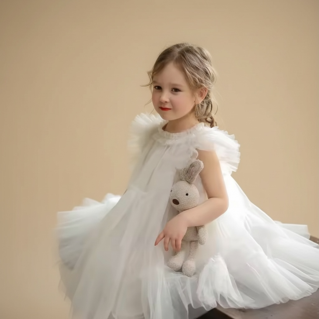 Robe fluide enfant fille