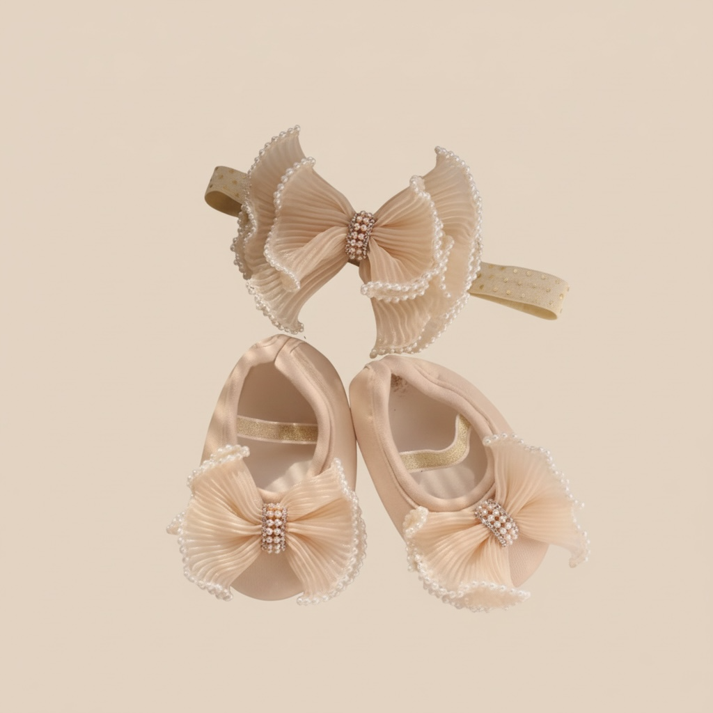 Chaussons de cérémonie bébé